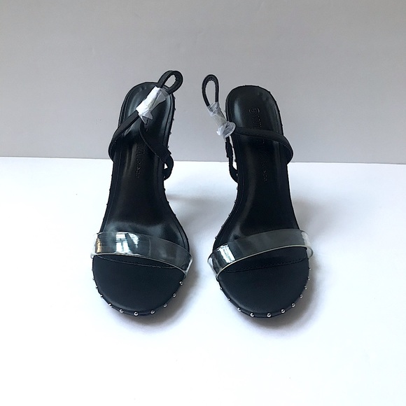 Studded Black Heels - Picture 8 of 8